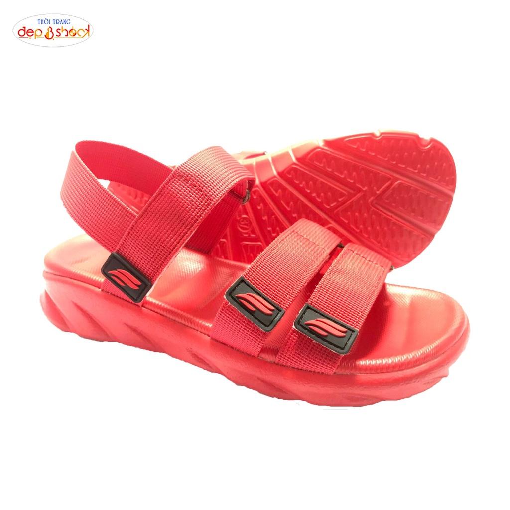 Giày Sandal Nữ,Sandal Học Sinh 3 Quai Ngang Trẻ Trung thời trang chính hãng Depvashock MS 781