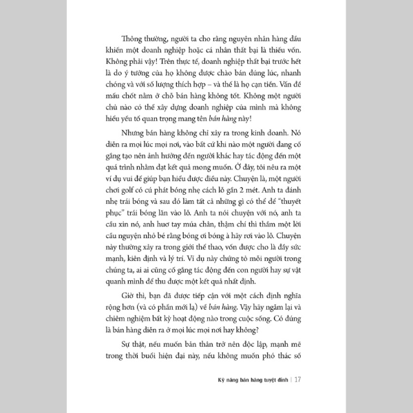 Kỹ Năng Bán Hàng Tuyệt Đỉnh