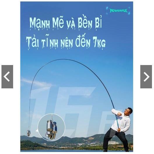 Cần Câu Đài cao cấp ChuangWei Lang Quân Như Ý 6H TH2 bản nâng cấp CT50