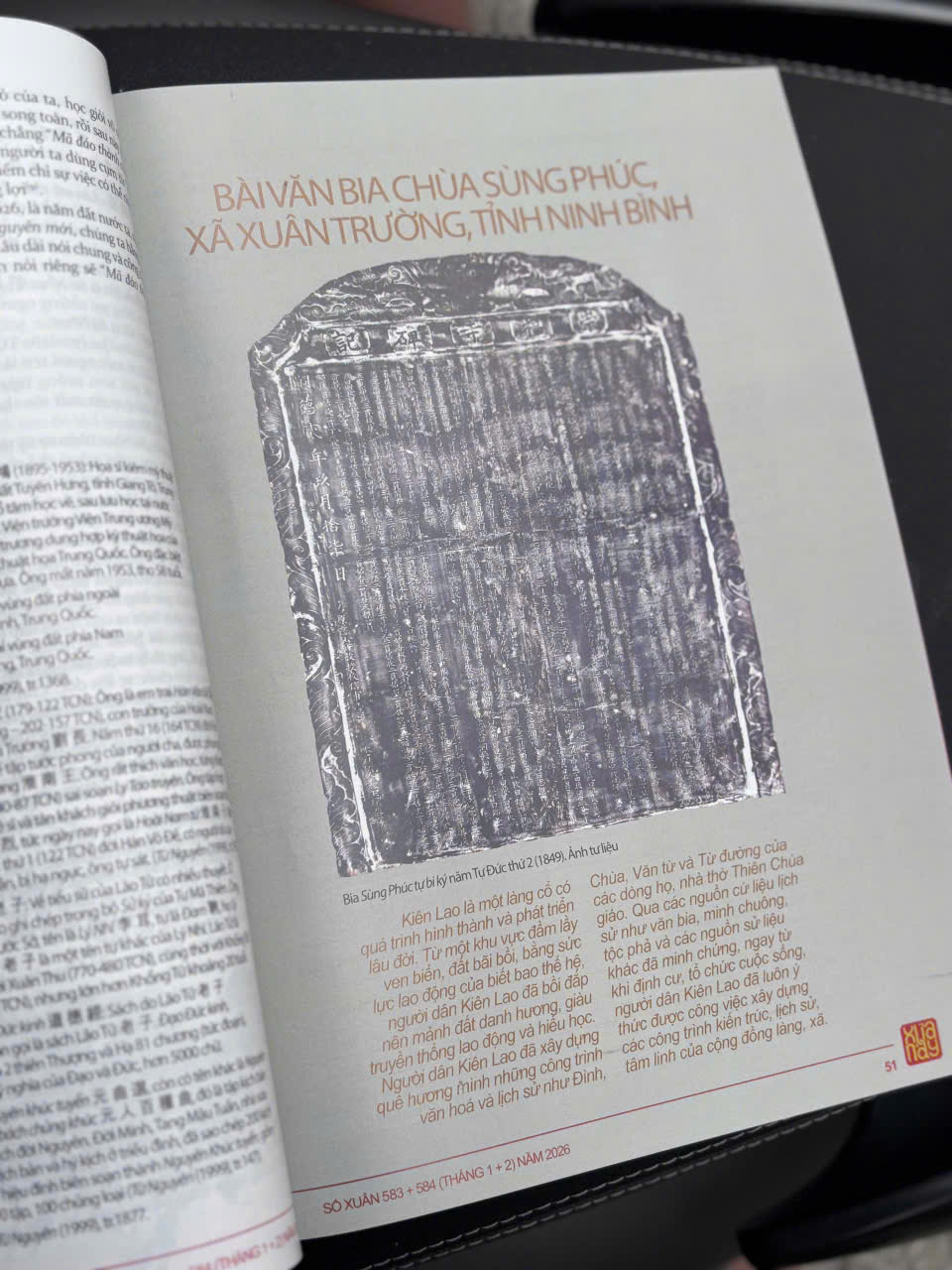 (Tháng 1, 2/2026 – Số Tết) TẠP CHÍ XƯA &amp; NAY – In màu toàn bộ – Cơ quan Hội Khoa học Lịch sử Việt Nam
