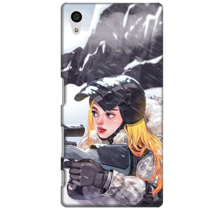 Ốp lưng dành cho điện thoại SONY Z5 hình PUBG Mẫu 11