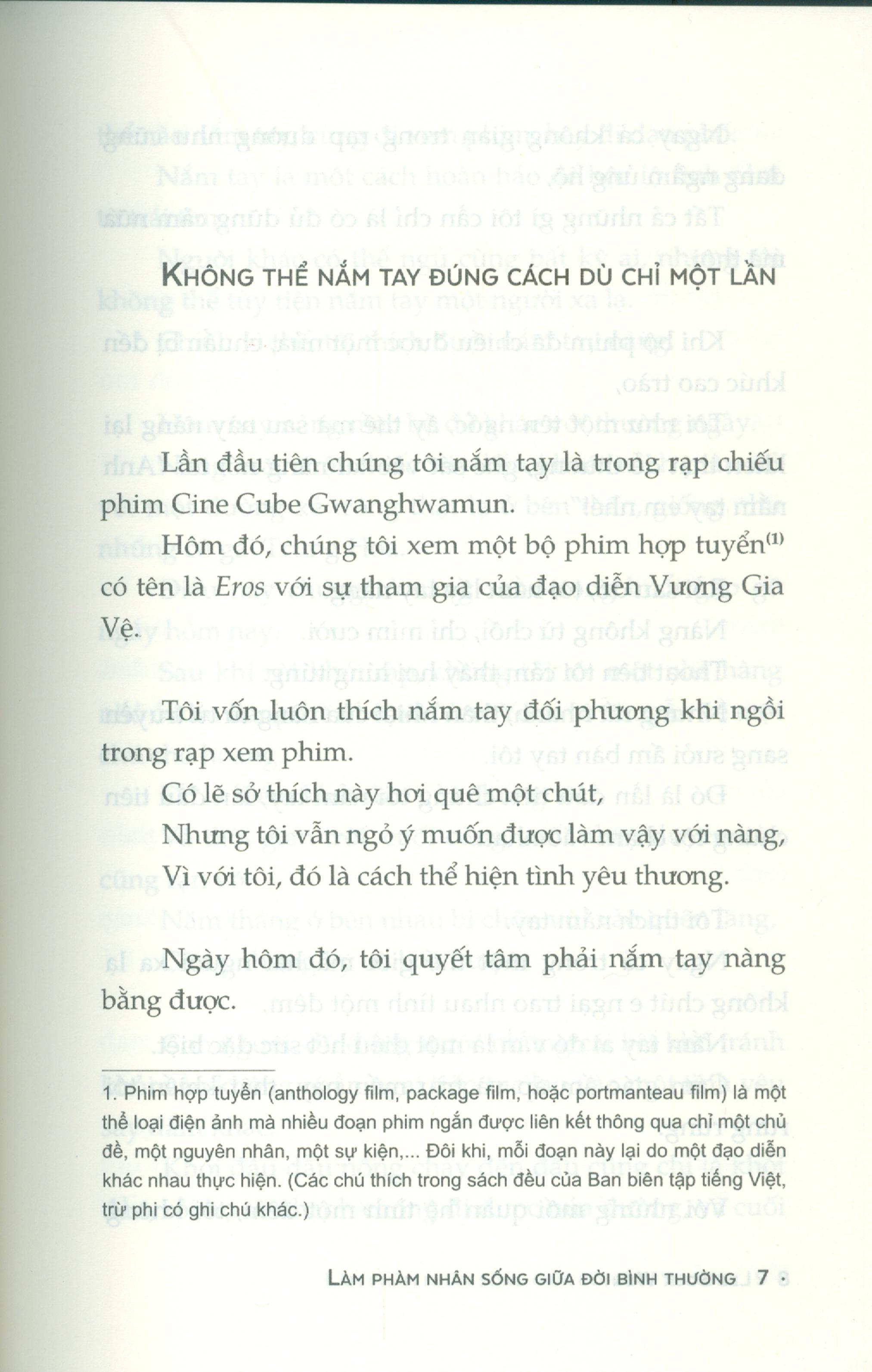 Làm Phàm Nhân Sống Giữa Đời Bình Thường