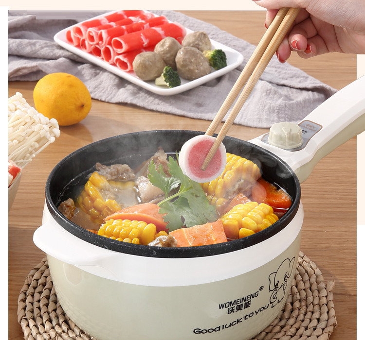 Chảo chống dính cắm điện cách nhiệt, cách điện cao cấp dễ dàng vệ sinh