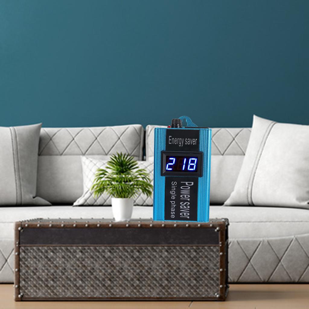 100KW Power Saver Energy Saving Devices Digital LCD Display Energy Savers Power Saving Box Use Safety Stabilize Voltage Protect Devices