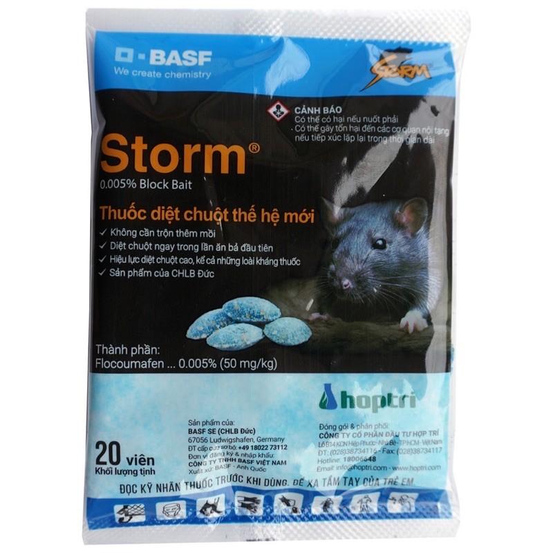 Thuốc Diệt Chuột Thế Hệ Mới Storm ( 1 gói 20 viên )