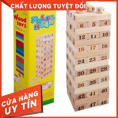 Rút gỗ to Đồ chơi rút gỗ số loại to đại Wiss Toy kiểu mới 54 thanh