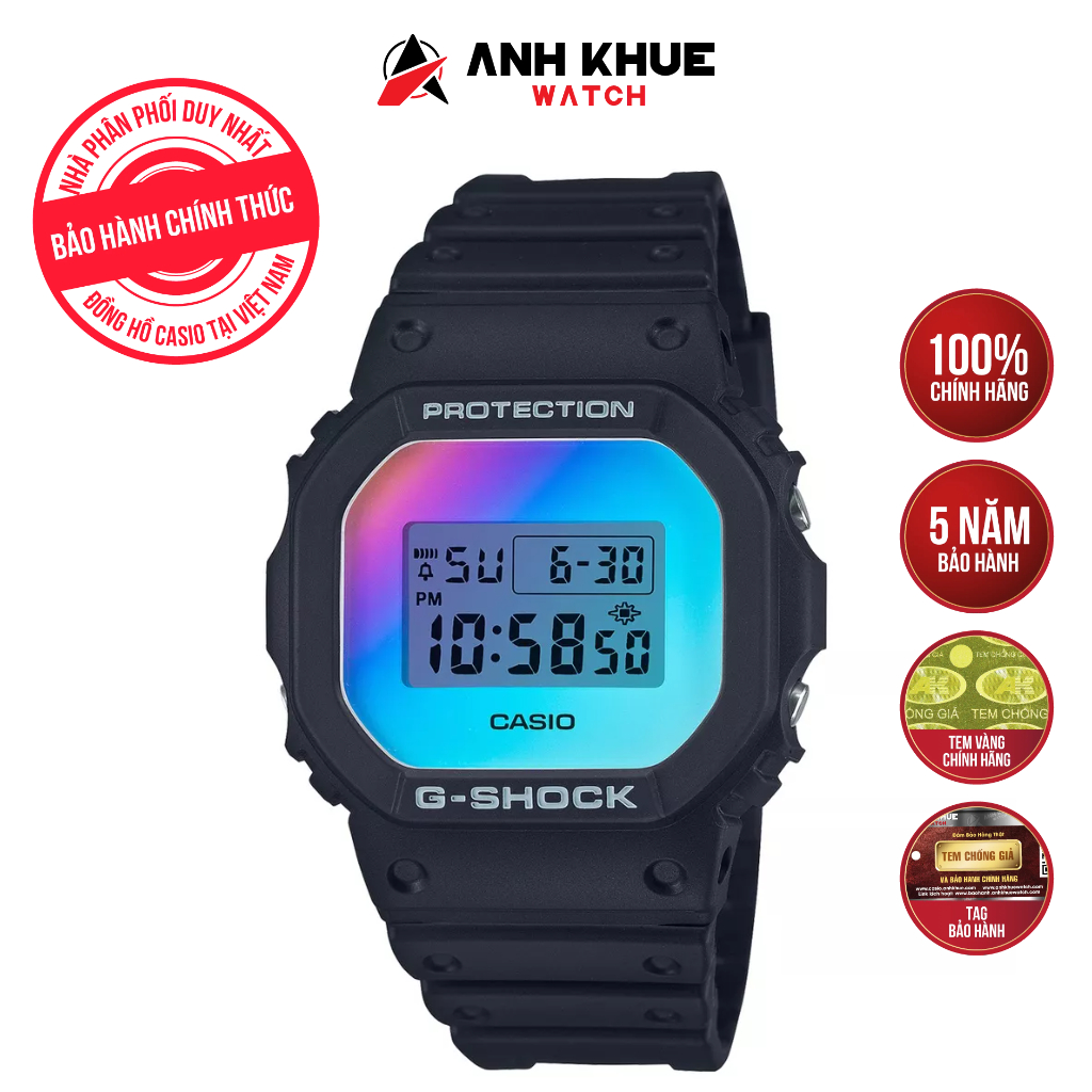 Đồng hồ Casio Nam G-Shock DW-5600SR-1DR