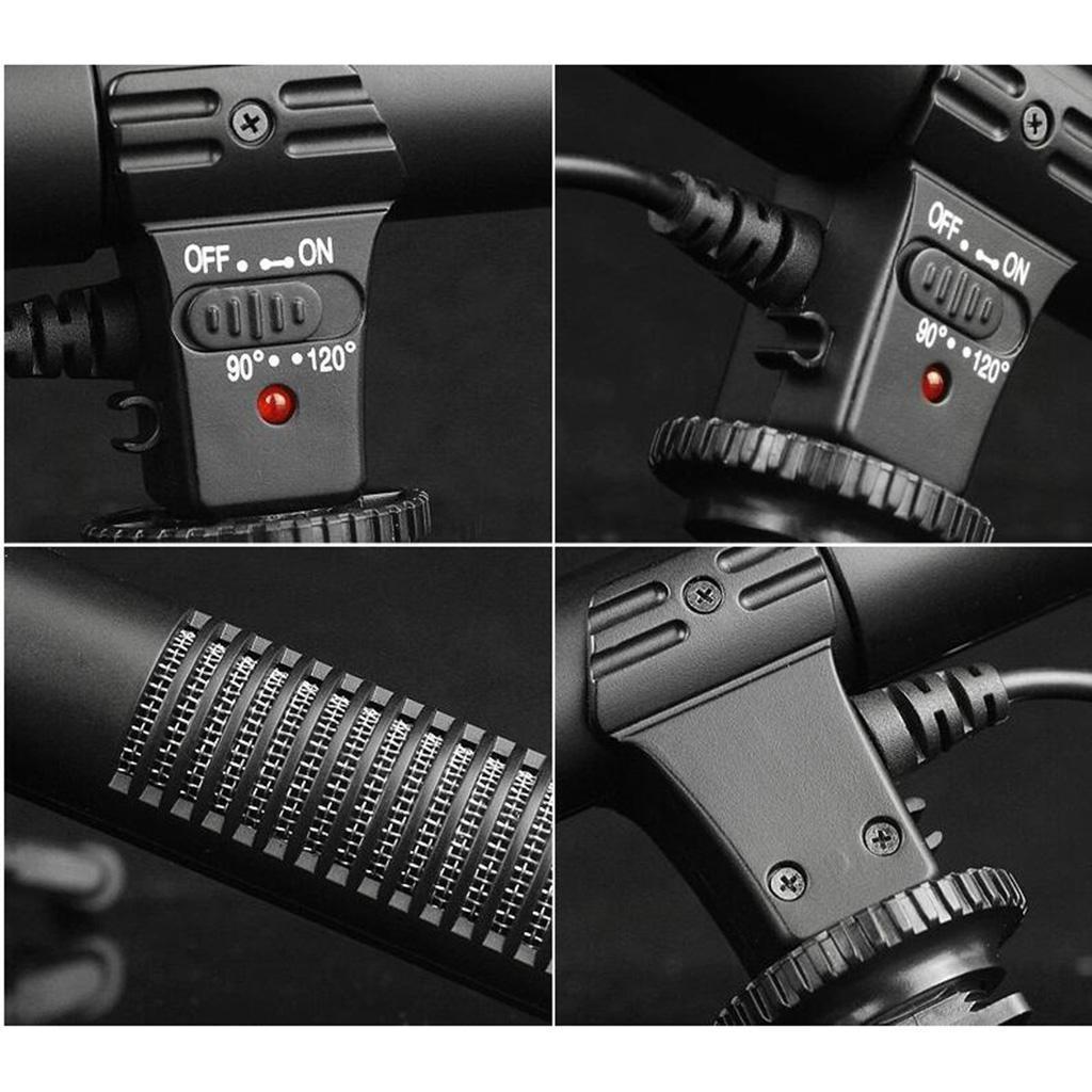 Microphone Recording  DSLR Camera DV Photography 3.5mm Interface