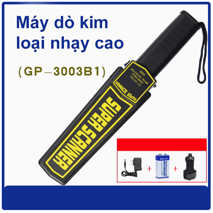 Máy dò kim loại có độ nhạy cao, dùng kiểm soát an ninh, kiểm tra học sinh, công nhân ra vào cổng  ( hàng nhập khẩu)