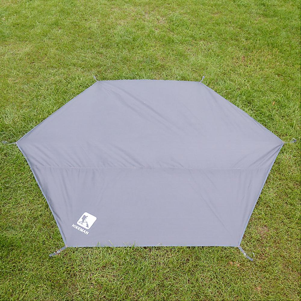 Waterproof Camping Tarp Thicken Picnic Mat Durable Beach Pad Octagonal Tent Mat Tent Footprint Sun Canopy Ground Sheet