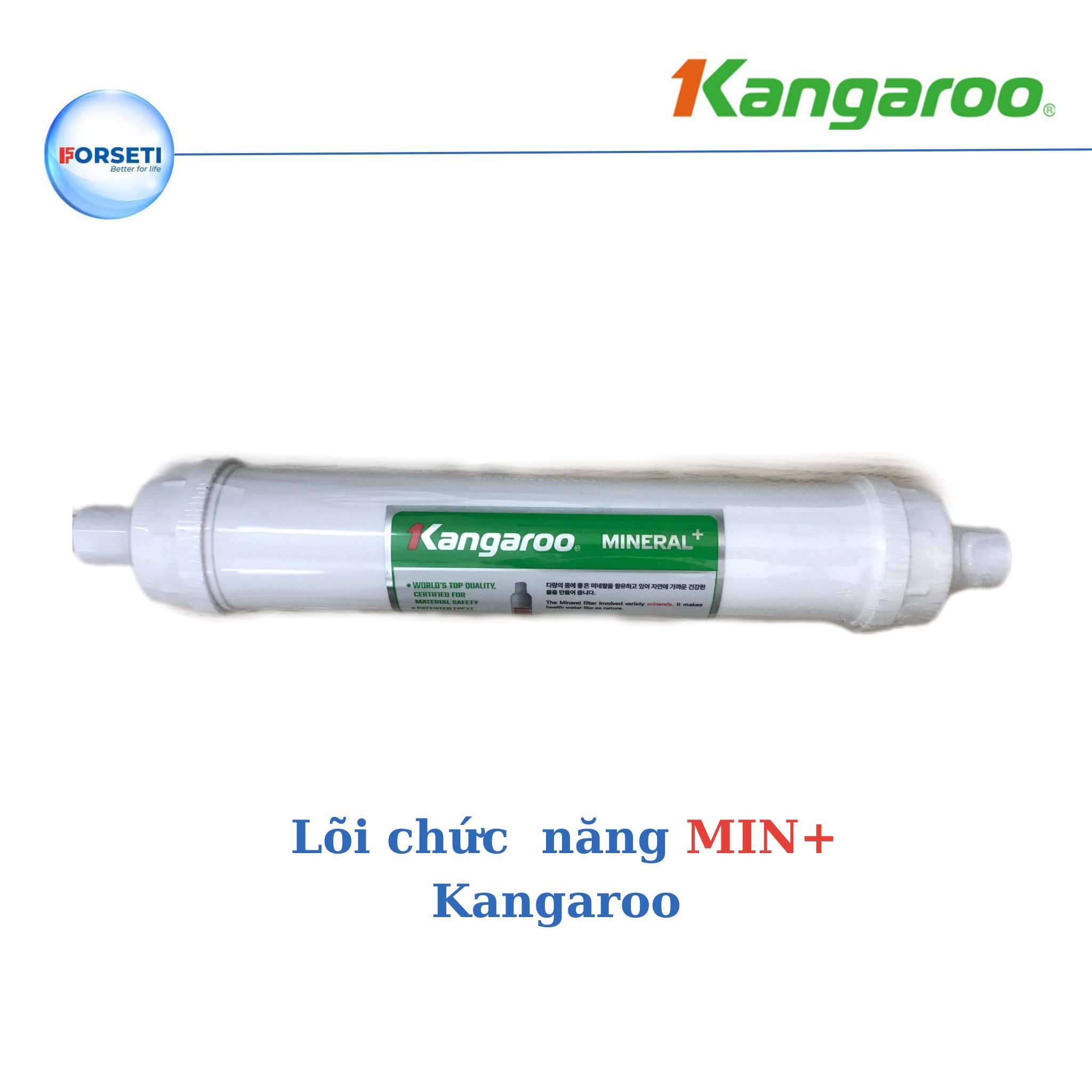 Lõi lọc Kangaroo lõi lọc số 8 - Mineral+ dùng cho máy lọc nước Kangaroo Hydrogen - Hàng chính hãng