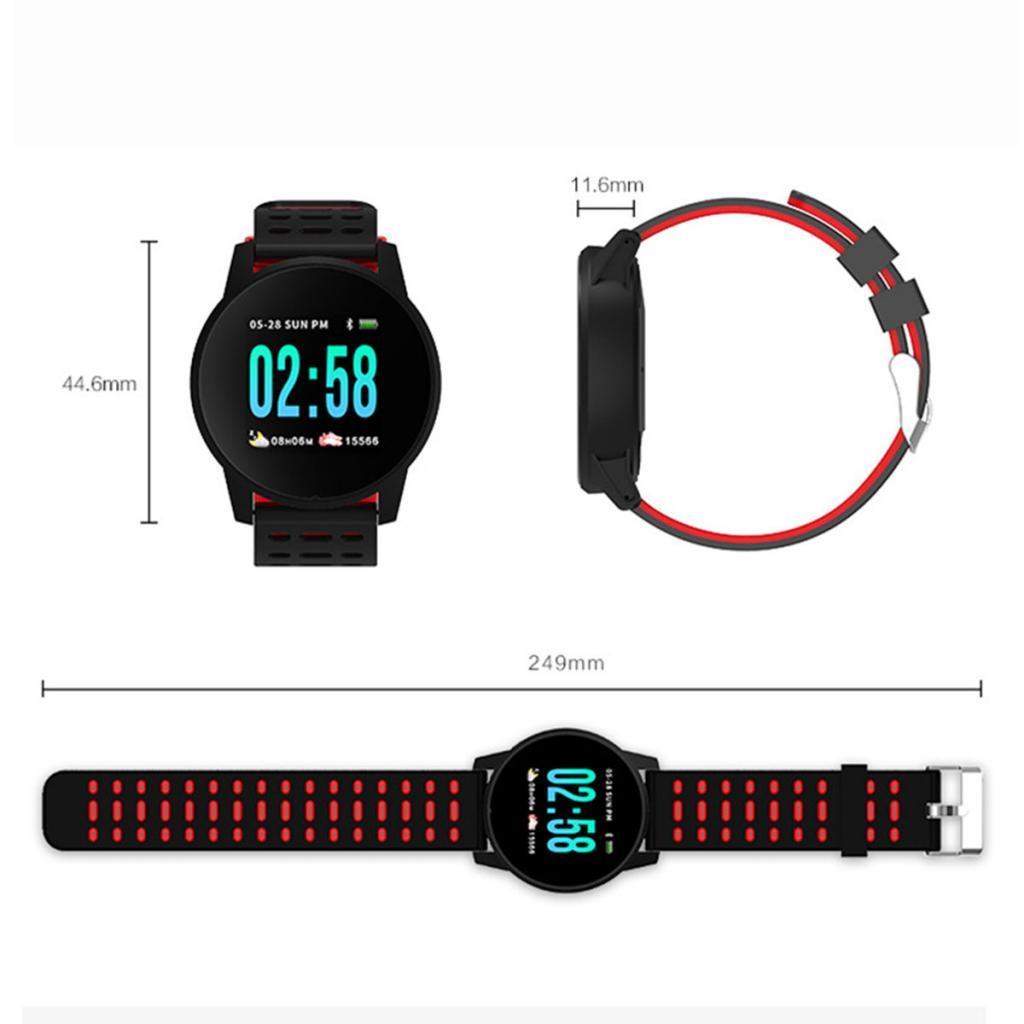 Men Sports Bluetooth Smart Watch Fitness Tracker Bracelet IP67 Waterproof