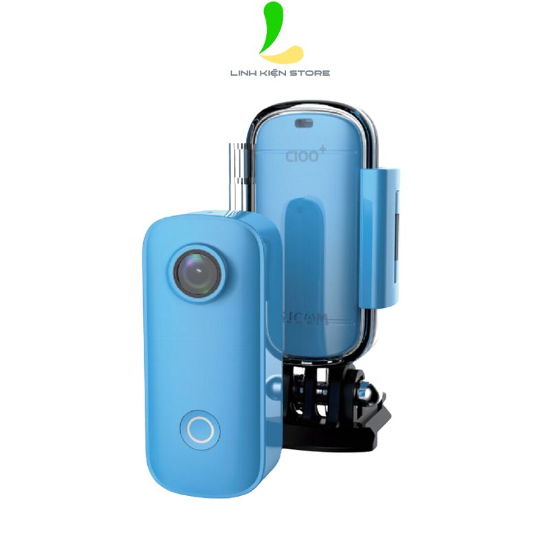 Hình ảnh Camera hành trình SJCAM C100 Plus - Máy quay hành động nhỏ gọn bỏ túi phiên bản nâng cấp độ phân giải Zoom 2X - Hàng nhập khẩu