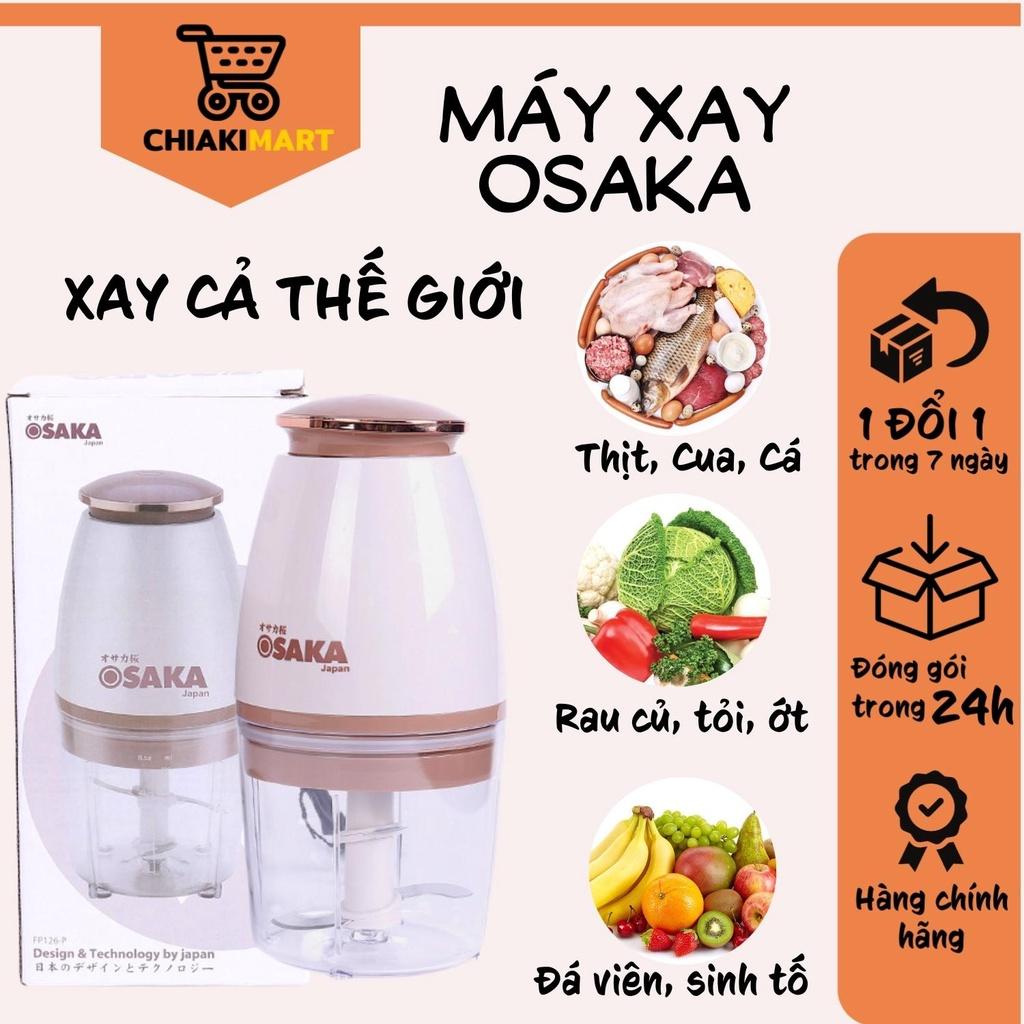 Máy Xay Đa Năng OSAKA Nắp Đồng,Xay Đá, Xay Sinh Tố, Xay Thịt, Xay Mọi Loại Thực Phẩm, Nhỏ Gọn, Tiện Dụng