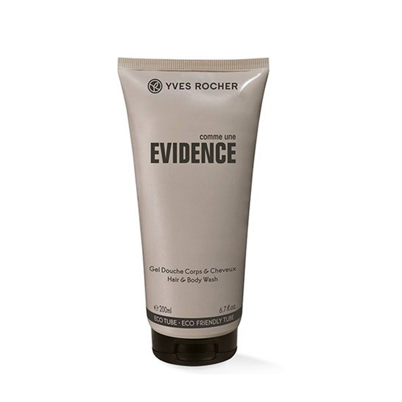 Gel Tắm Gội Cho Nam Yves Rocher Comme Une Evidence  Hair &amp; Body Wash 200ml