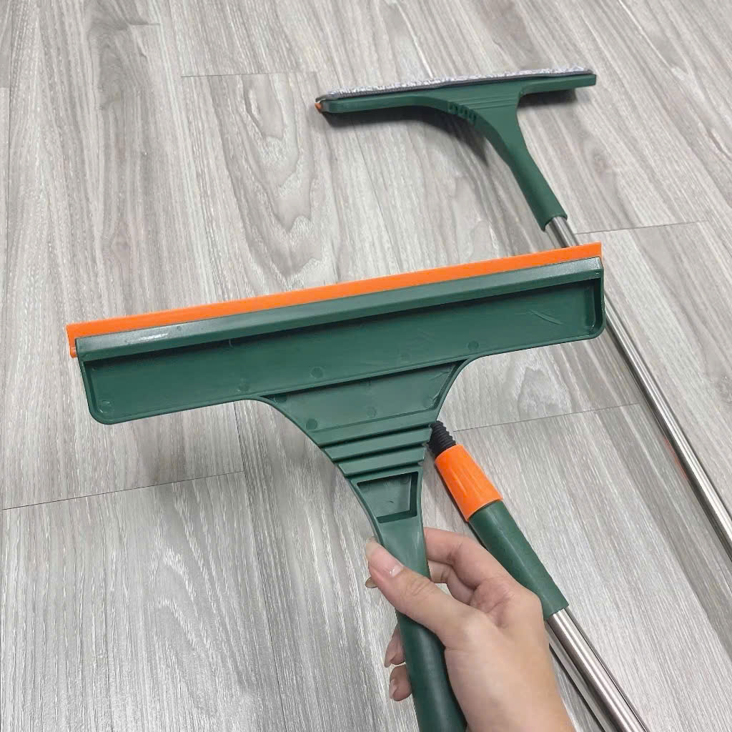 Cây Lau Kính, Gạt Chùi Kính Đa Năng 2 Đầu Trong 1, Cán Tăng Giảm Chiều Dài Tiện Lợi - HÀNG CHÍNH HÃNG MINIIN