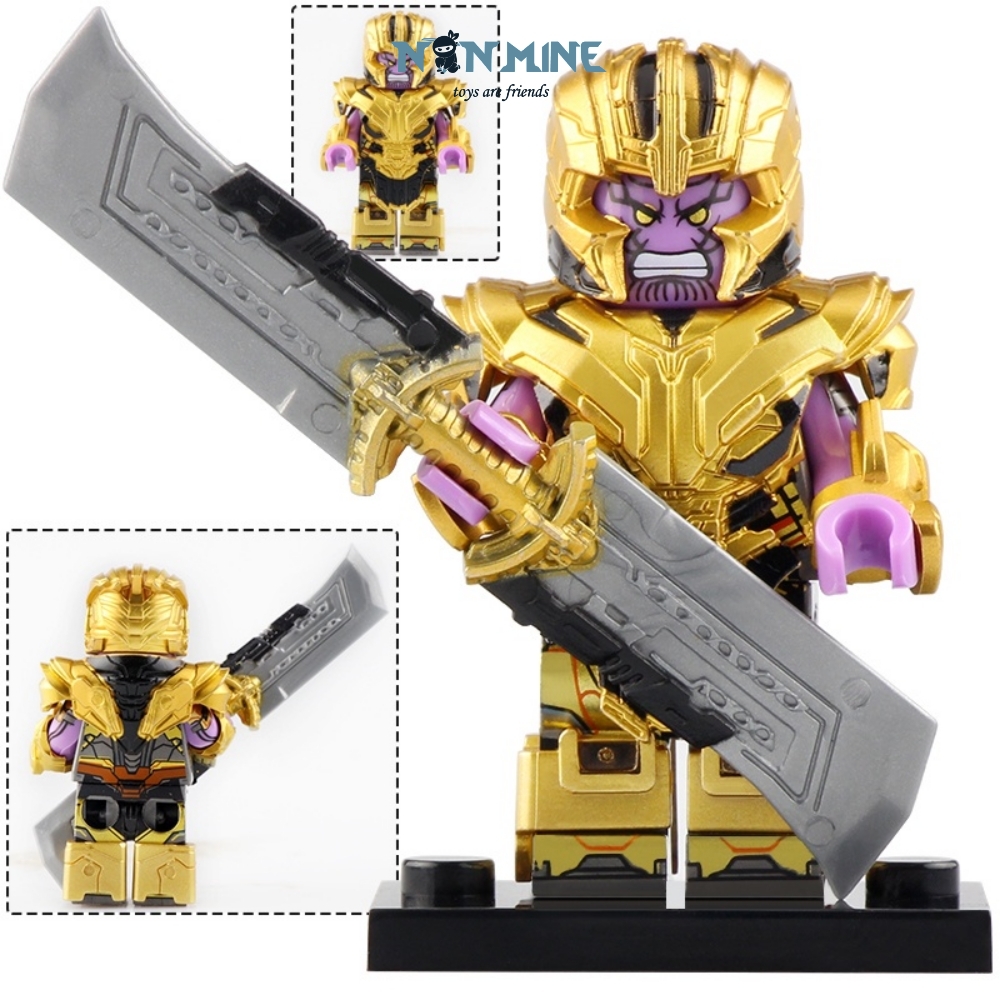 Minifigures Lắp Ráp Marvel Thanos Mô Hình Nhân Vật Truyện Tranh Phim Avengers EndGames WM788