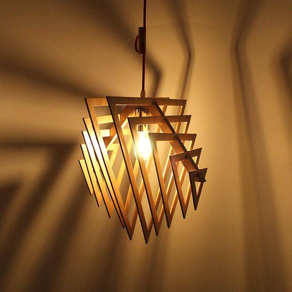 Đèn Gỗ DIY 102