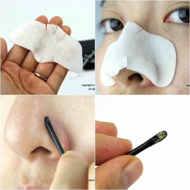 Miếng Dán Hút Mụn Đầu Đen, Sợi Bã Nhờn Ciracle Black Head Cotton Mask