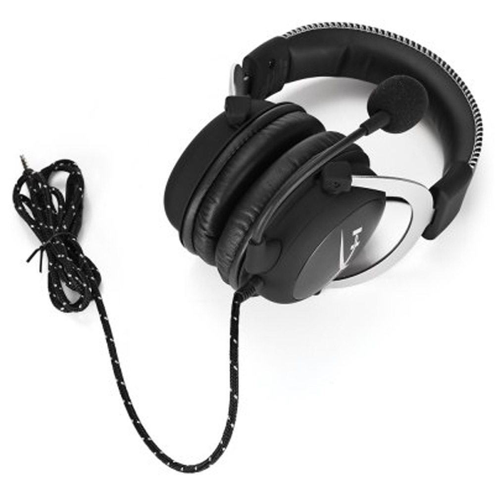 Tai nghe Kingston HyperX Cloud Silver - HX-HSCL-SR/NA - Hàng Chính Hãng