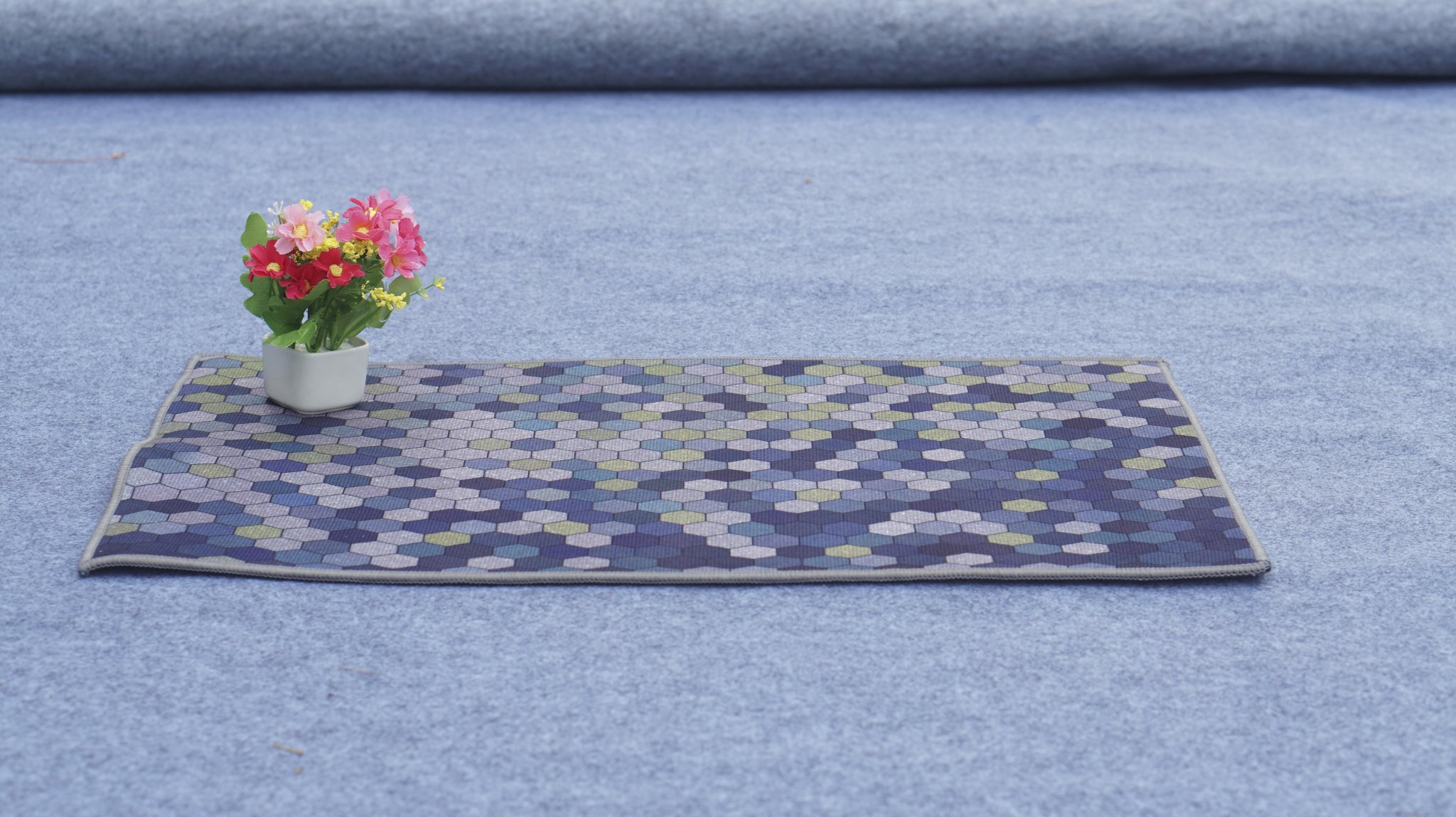 Combo 5 tấm thảm chùi chân 3D thấm hút, loại đẹp đủ họa tiết ngẫu nhiên, giúp không gian trở nên đẹp hơn