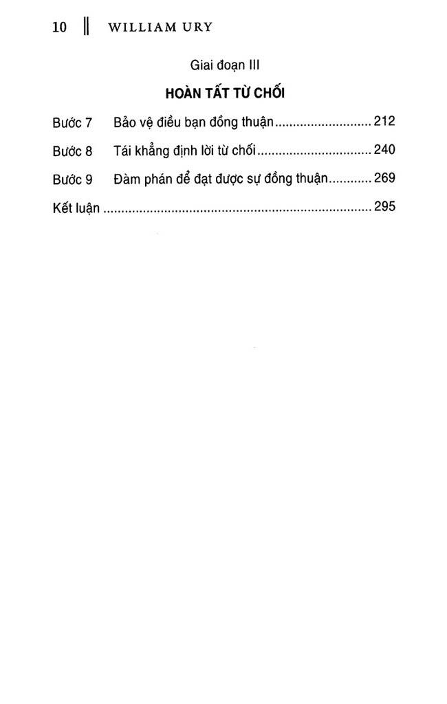 Lời Từ Chối Hoàn Hảo