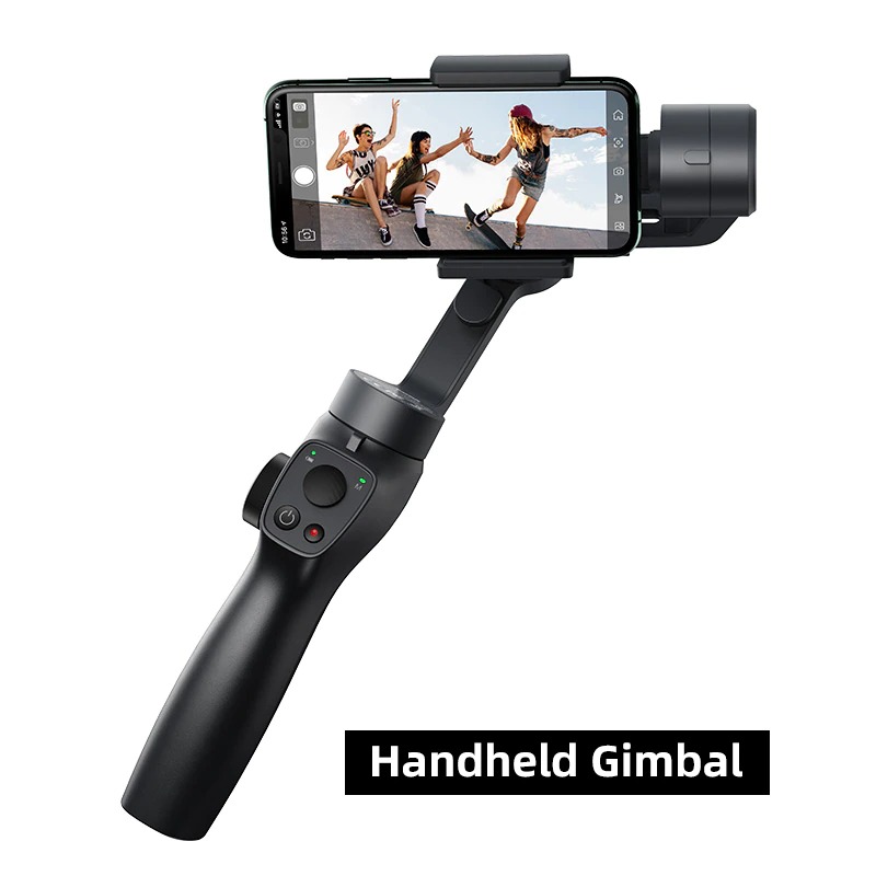 Gậy Chụp Ảnh Selfie Bluetooth Không Dây Baseus Handheld Gimbal Stabilizer Control Smart - Hàng Chính Hãng