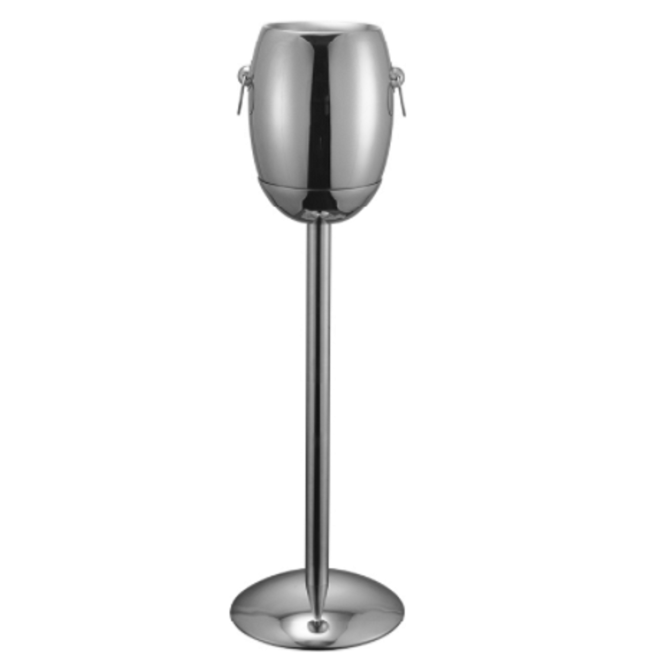 Xô ướp rượu vang và chân đế kiểu Pháp, Chất liệu inox, Mã 123331