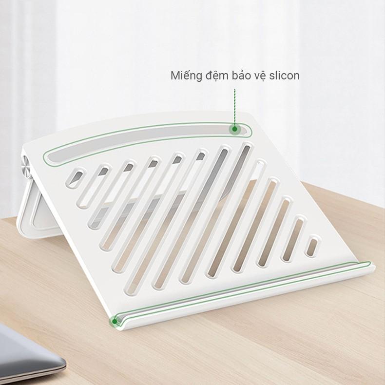 N1 Giá Đỡ Máy Tính Bảng Kiêm Tản Nhiệt Chất Liệu Nhựa ABS Dạng Gập Tiện Dụng