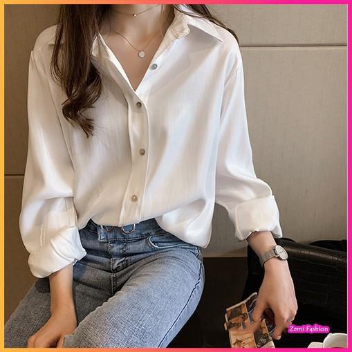Áo Sơ Mi Nữ Tay Dài Thời Trang Công Sở