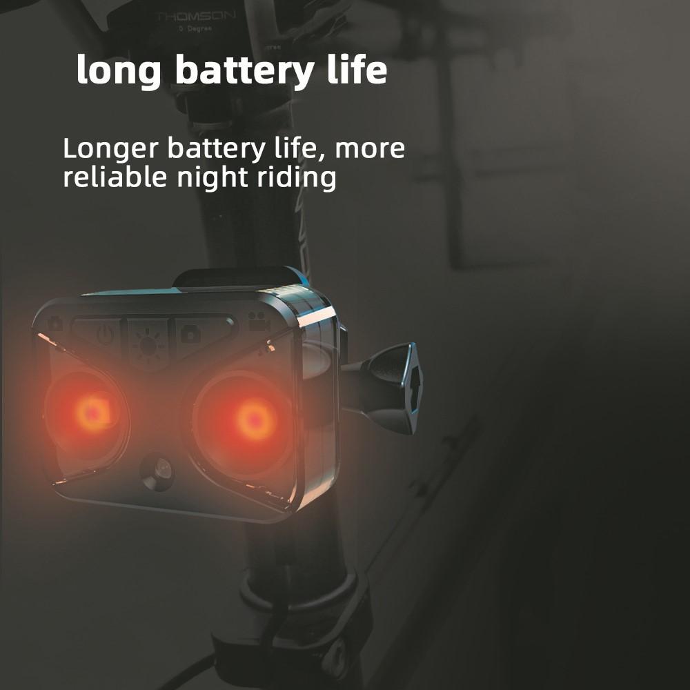 Phía sau xe đạp CẢNH BÁO CẢNH BÁO ACTOTER ACTOCTION ACTE COMPOTY LED Đèn LED