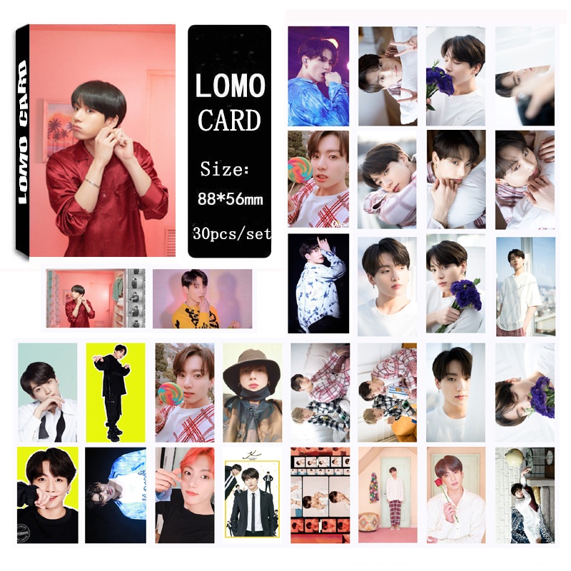 Lomo card JungKook BTS "Map of the Soul"