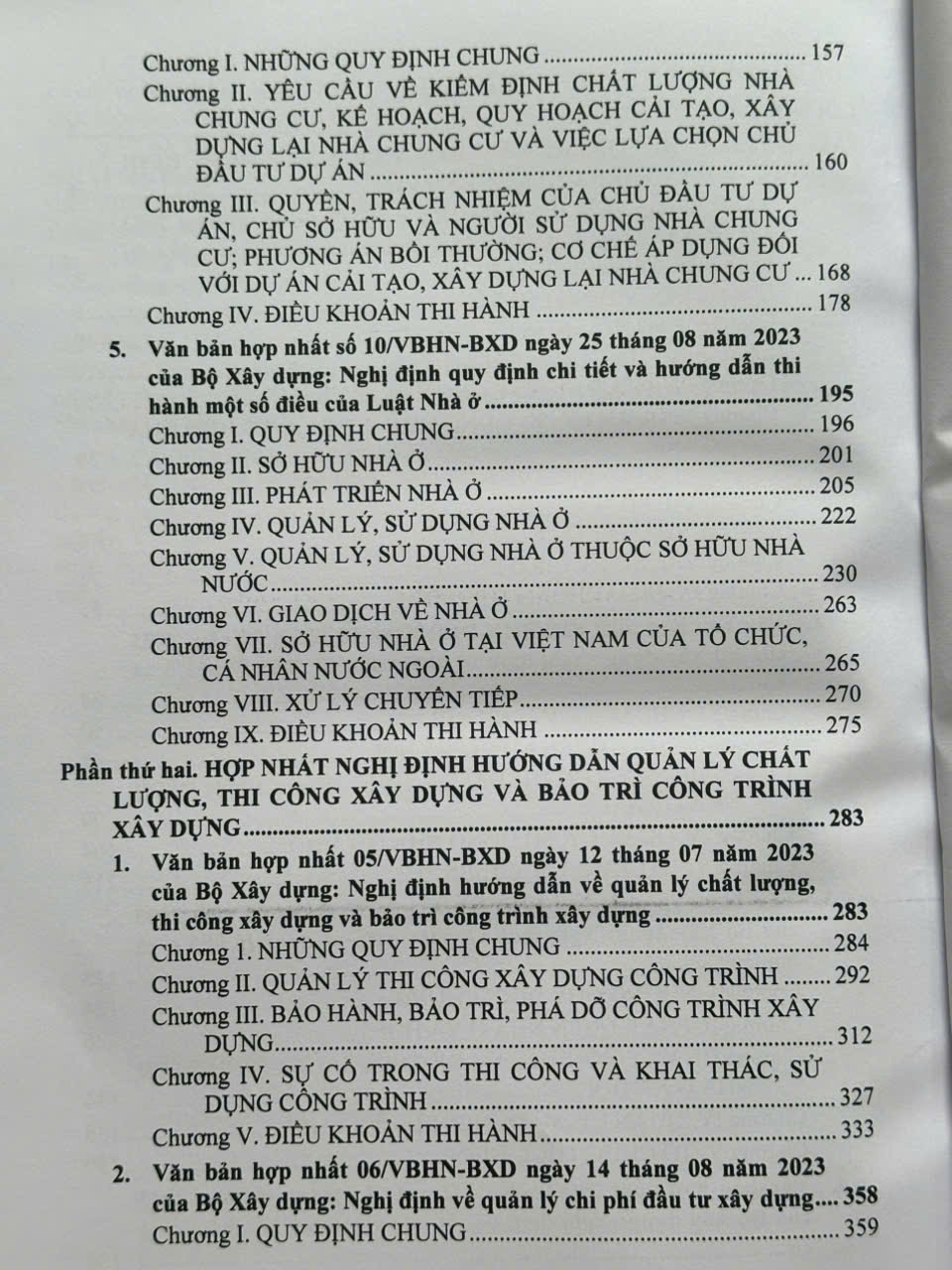Hệ Thống Văn Bản Hợp Nhất Nghị Định Về Chính Sách Phát Triển Nhà Ở, Quản Lý Chất Lượng, Thi Công Xây Dựng, Bảo Trì Công Trình Và Quản Lý Chi Phí Đầu Tư Xây Dựng - V2294T