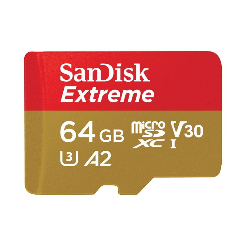 Thẻ Nhớ MicroSDXC SanDisk Extreme V30 A2 160MB/s 64GB - Hàng Nhập Khẩu