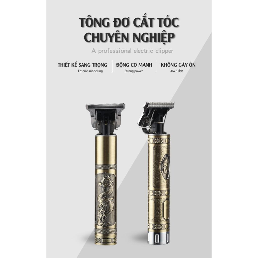 Tông Đơ Cắt Tóc Nguồn Pin Sạc Không Dây Cao Cấp Clipper