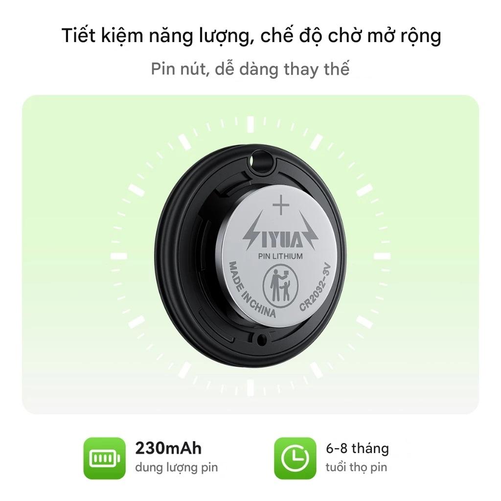 Định vị GPS Hoco E93A cho Android định vị toàn cầu không giới hạn khoảng cách, chống thất lạc đồ vật, sử dụng Google Find My Network - Hàng chính hãng