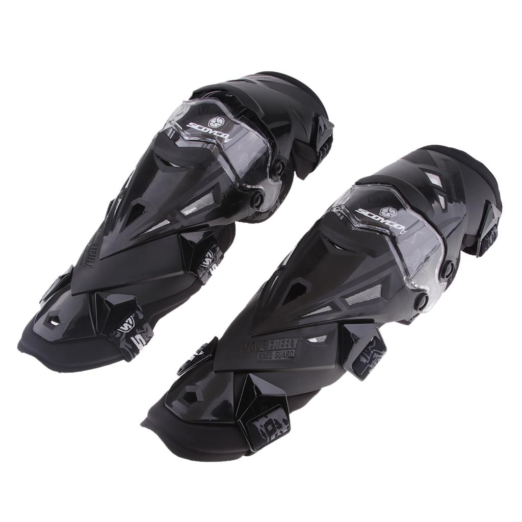 Motorcycle Kneepad Men Protective Gear Knee Guard Protector Dirt Bikes Black