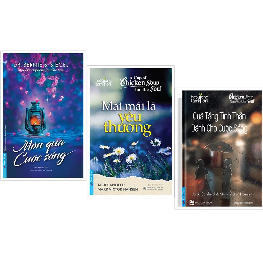 Combo Món Quà Cuộc Sống + Mãi Mãi Là Yêu Thương + Quà Tặng Tinh Thần Dành Cho Cuộc Sống - Bản Quyền