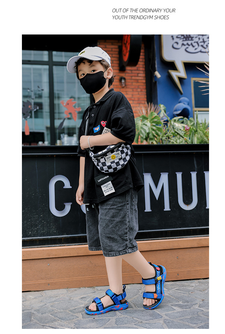 Giày Sandal quai hậu cho bé, giày thể thao siêu nhẹ, êm nhẹ chống trơn  – GSD9133