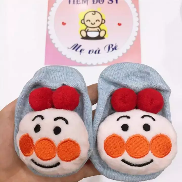 Combo 5 đôi tất thú nổi 6D cho bé trai bé gái đi như đôi giày rất xinh