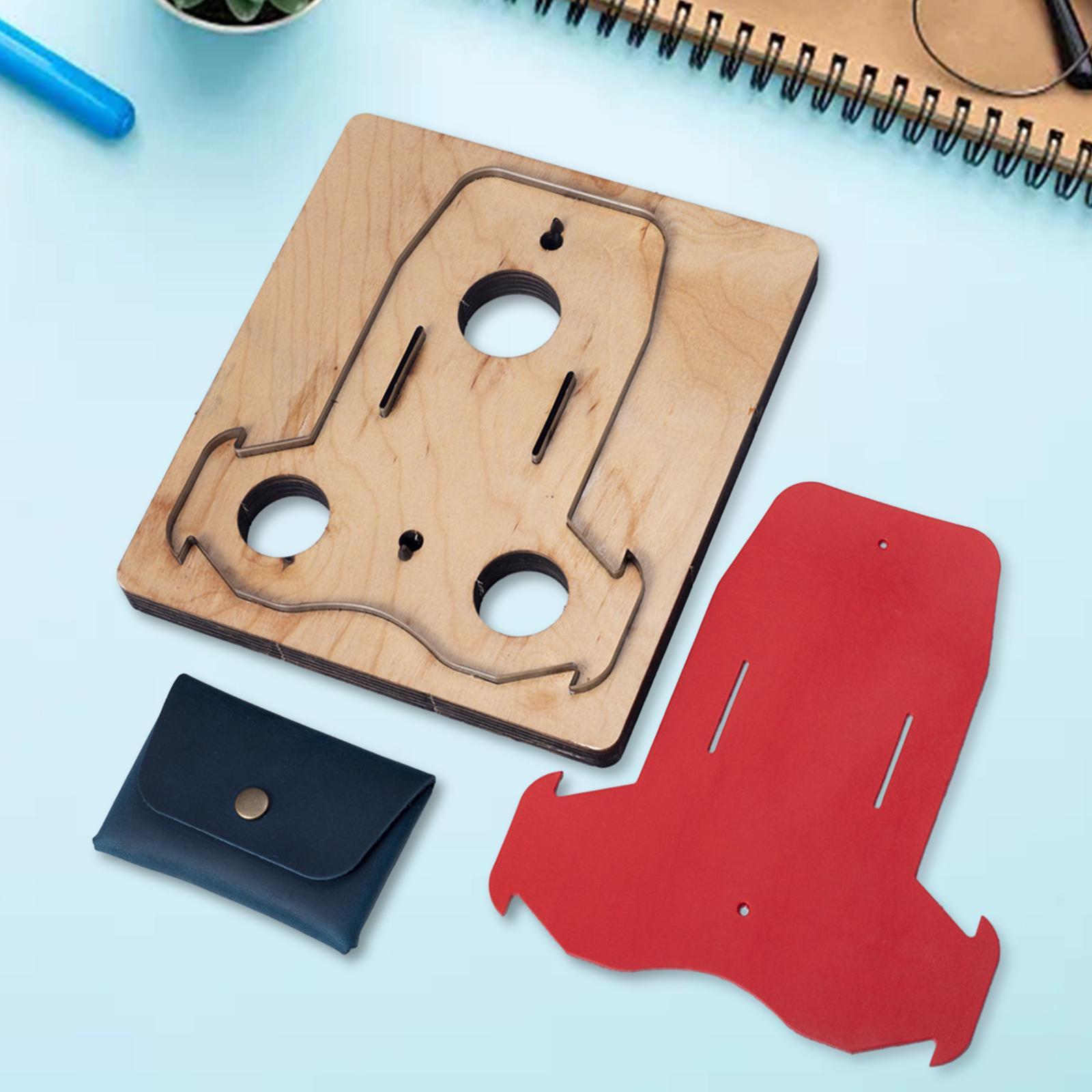 DIY Card Holder Leather Cutting Die Coin Purse Purse Cutter Punch Tool