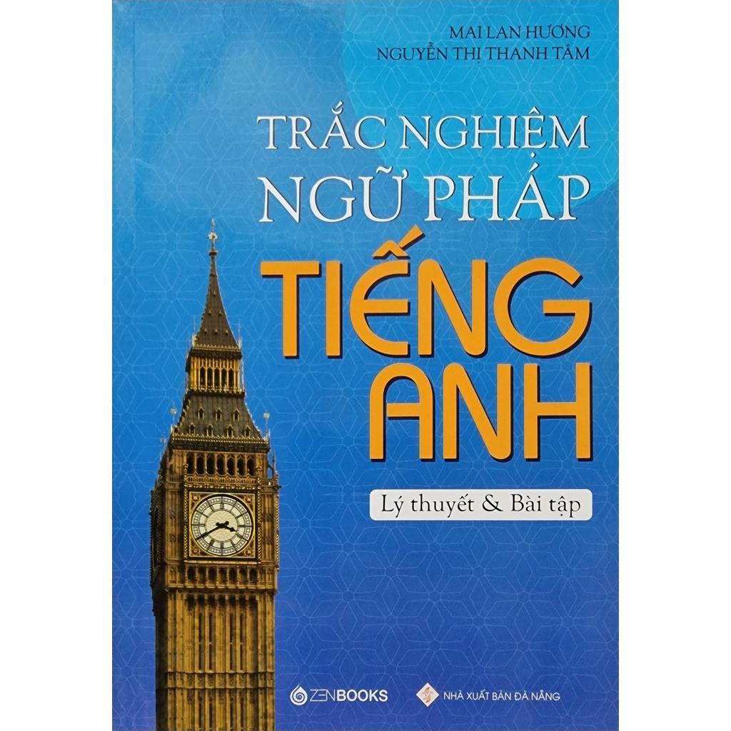 Sách - Combo 2 Cuốn: Giải Thích Ngữ Pháp Tiếng Anh + Trắc Nghiệm Ngữ Pháp Tiếng Anh