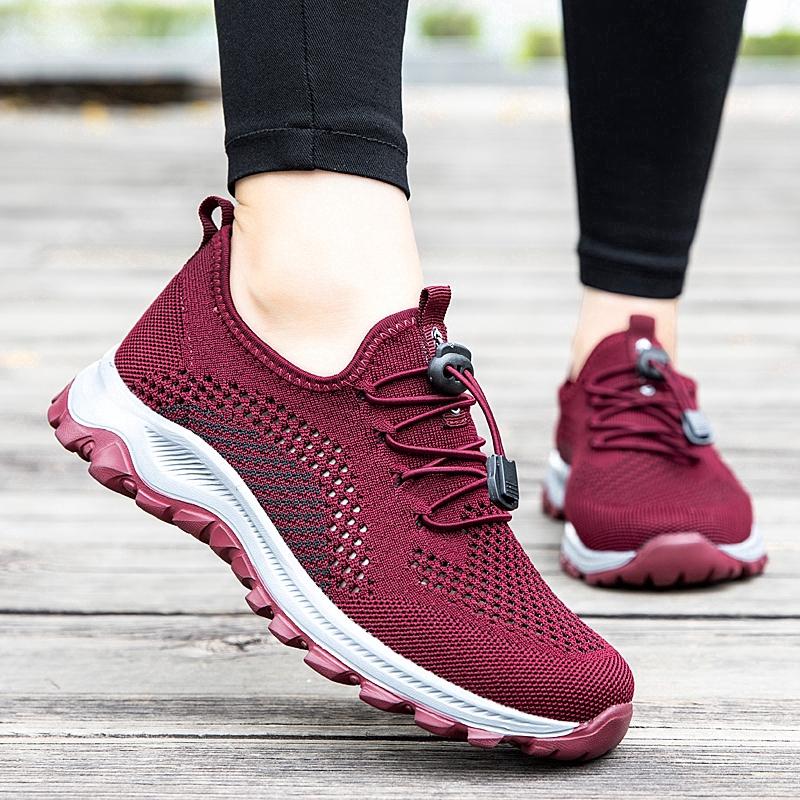 Giày Sneaker Thể Thao Chống Trượt Cho Nữ
