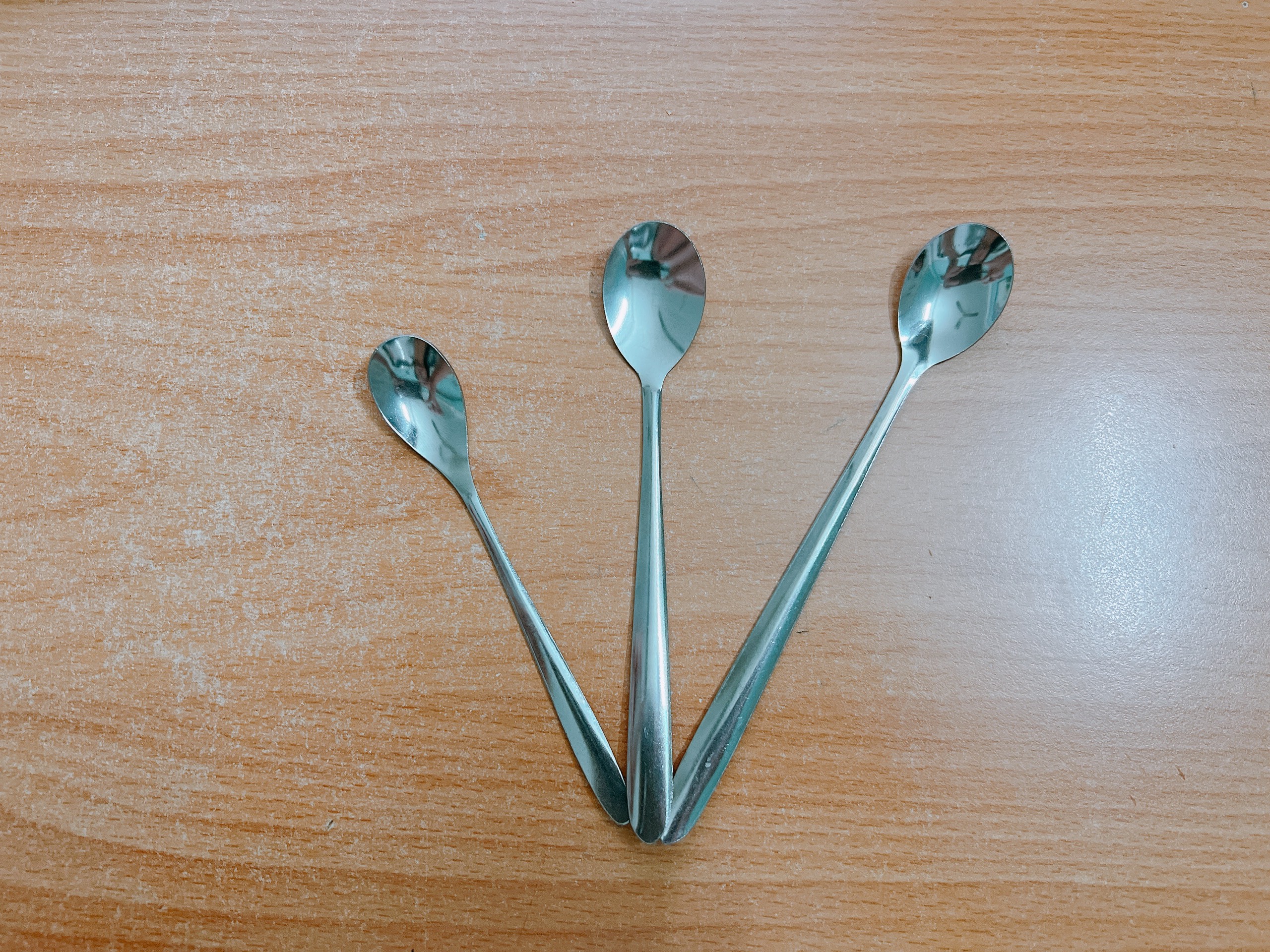 Muỗng inox pha cà phê nhiều size