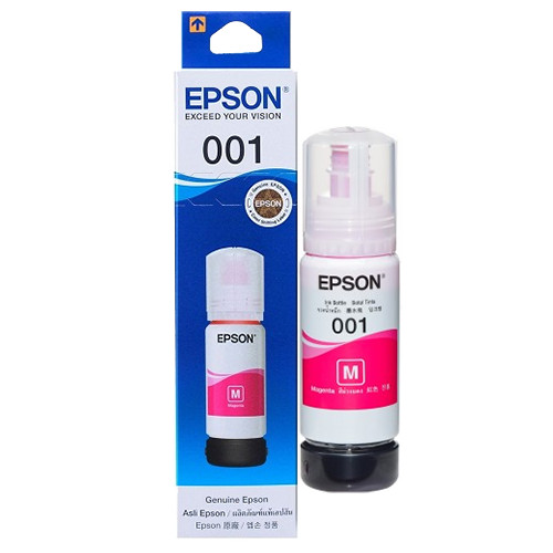 Mực in Epson 001 (C13T03Y300) Magenta Ink Bottle - Dùng cho Epson L4150, L4160/ L6160/ L6170/ L6190/ L6191 - Hàng chính Hãng