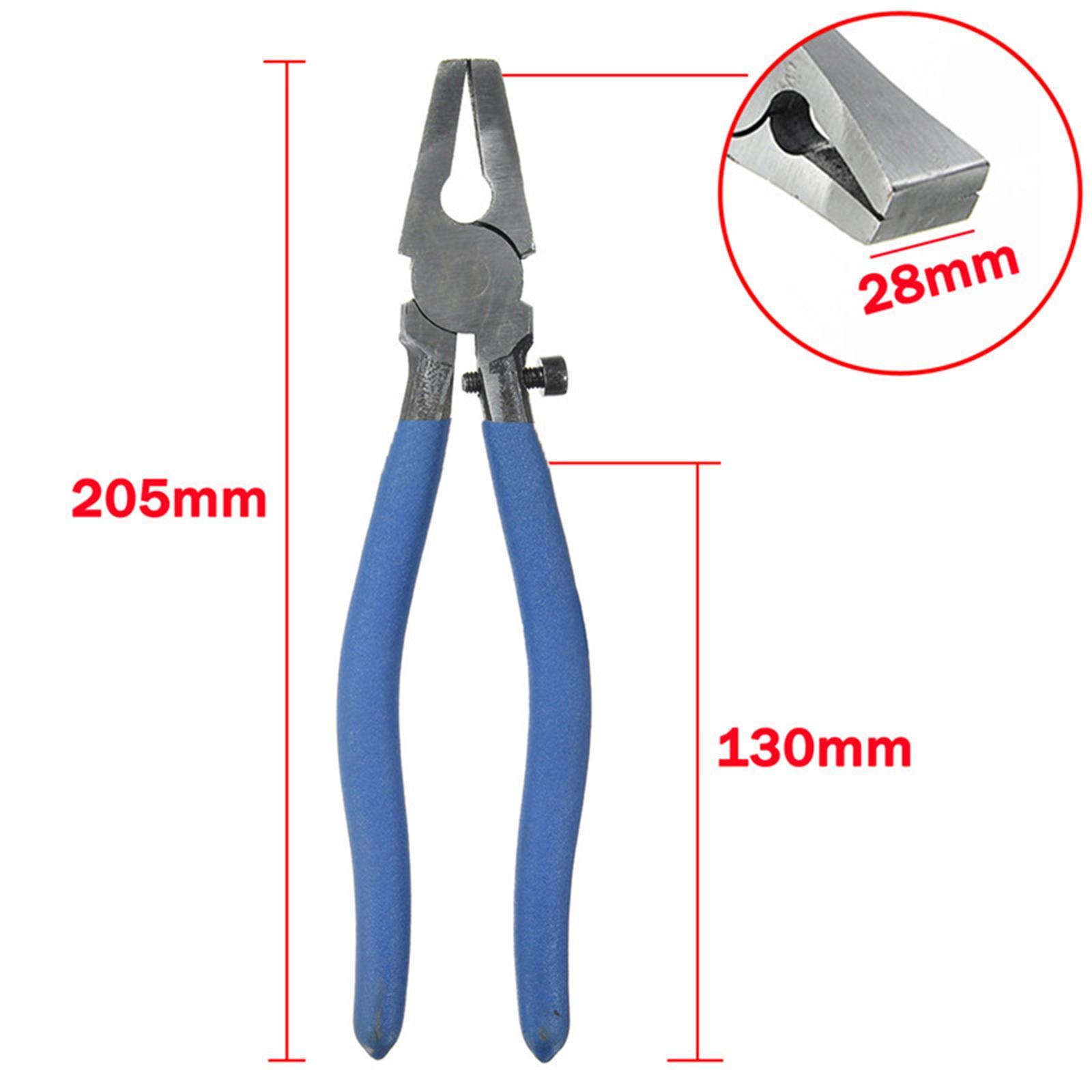 Metal Key Fob Plier Breaking Hand Tool Glass Running Pliers for Mosaic Art