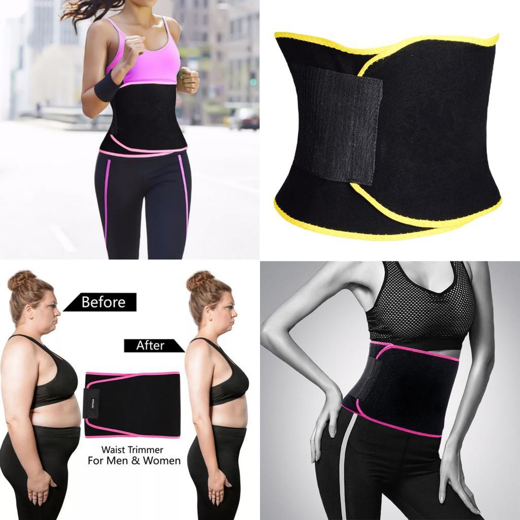 Women\'s Waist Cincher Trimmer Slimmer Body Shaper Belt Yoga Sport Girdle Belt