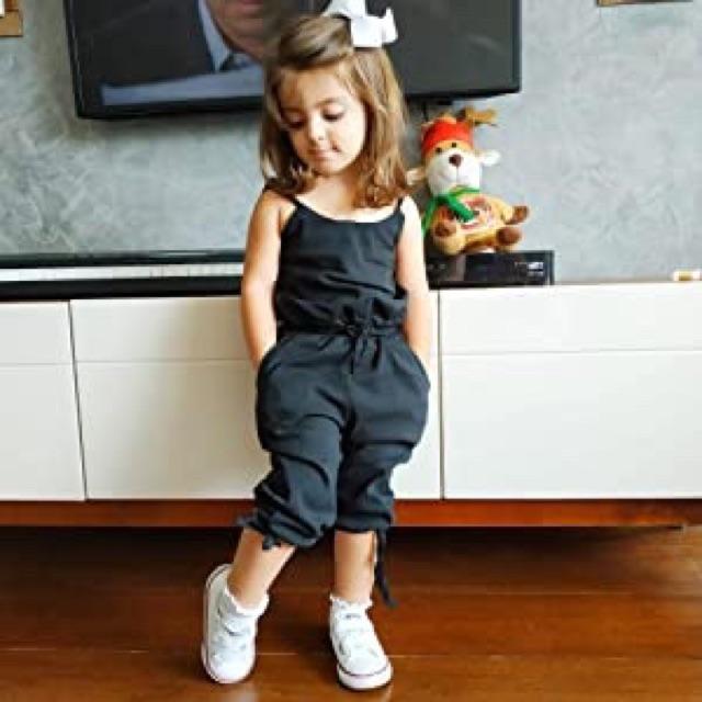 Jumpsuit bộ liền thân đồ bay PeppyPizza V001 2 dây điệu đà