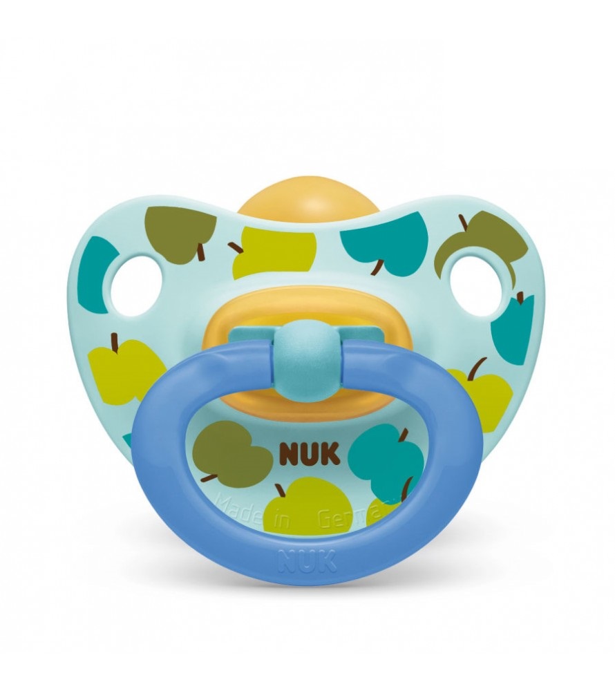 BỘ 2 TI GIẢ NUK HAPPYKIDS CAO SU