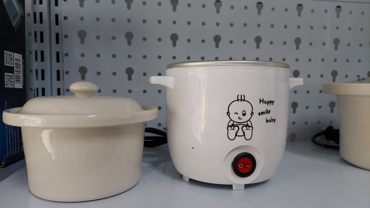 Nồi chưng, tiềm yến ,nấu cháo, soup,nấu chậm DDG-7C Nắp sứ LOẠI TỐT